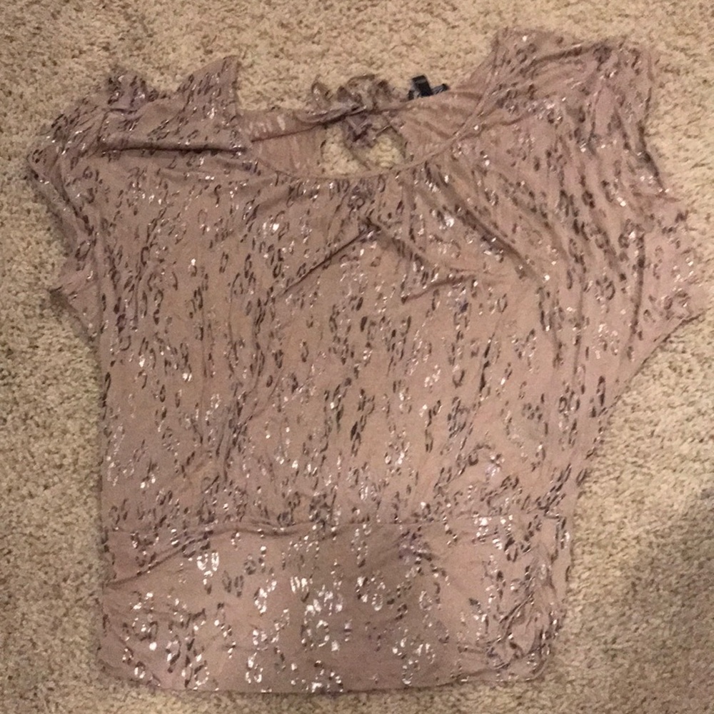 Cheetah print top